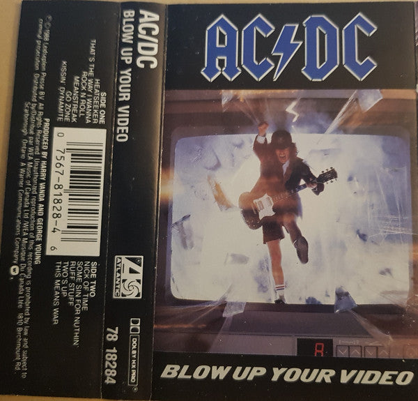 AC/DC : Blow Up Your Video (Cass, Album, Dol)