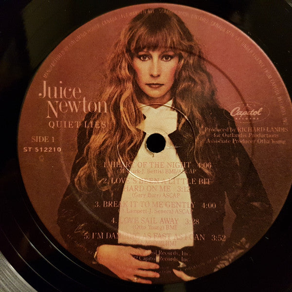 Juice Newton : Quiet Lies (LP, Album, Club)