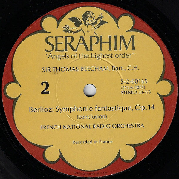 Sir Thomas Beecham, Hector Berlioz, Orchestre National De France : Symphonie Fantastique (LP)
