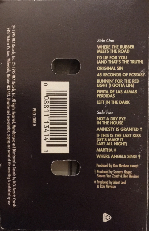 Meat Loaf : Welcome To The Neighborhood (Cass, Album, Dol)