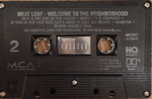 Meat Loaf : Welcome To The Neighborhood (Cass, Album, Dol)