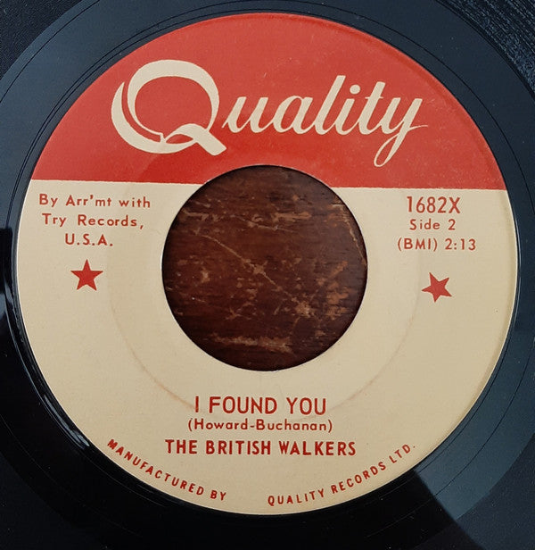 The British Walkers : Diddley Daddy (7")