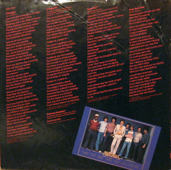 Santana : Zebop! (LP, Album)