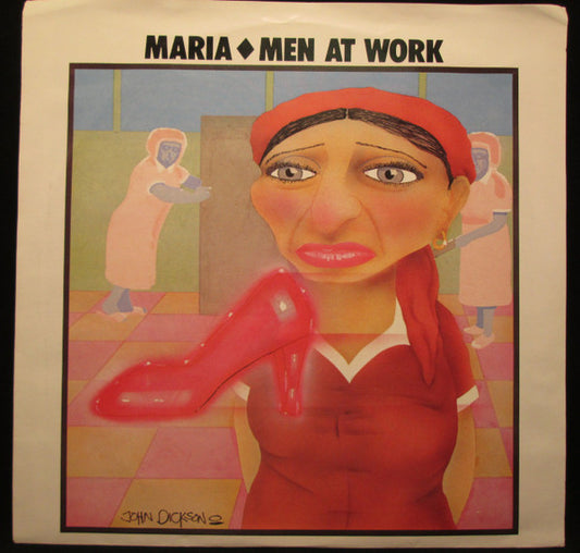 Men At Work : Maria (7", Single, Styrene)