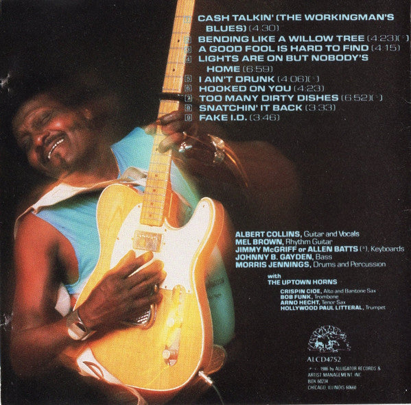 Albert Collins : Cold Snap (CD, Album)