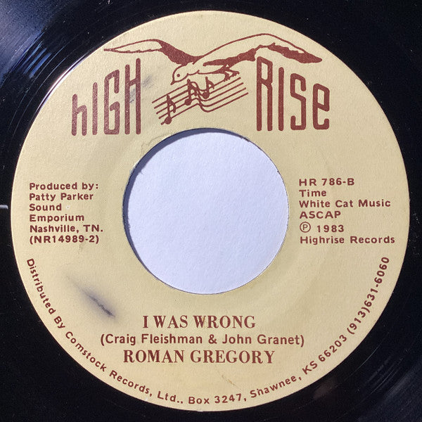 Roman Gregory (2) : Photographs / I Was Wrong (7", Single)