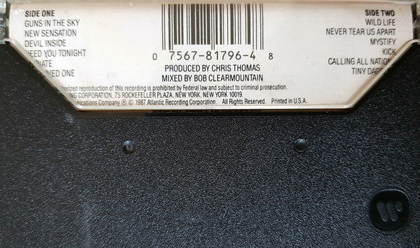 INXS : Kick (Cass, Album,  Wh)