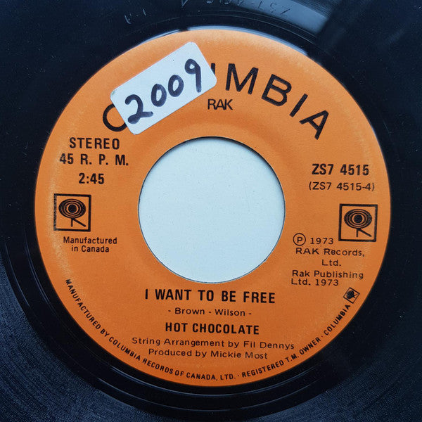 Hot Chocolate : Brother Louie (7", Single)