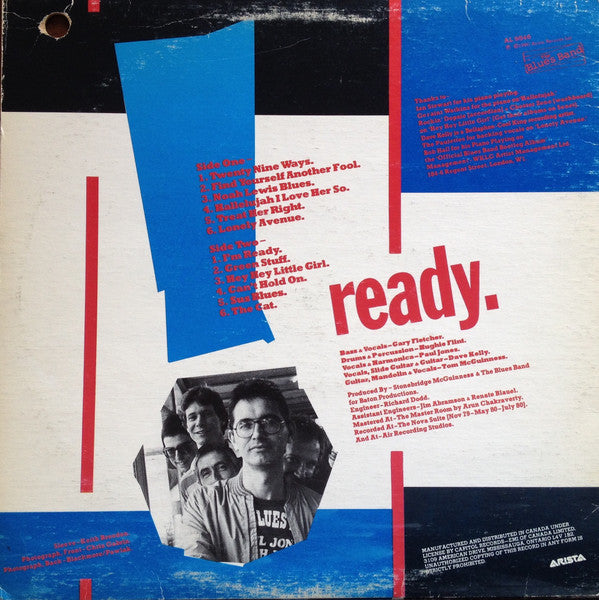 The Blues Band : Ready (LP, Album)