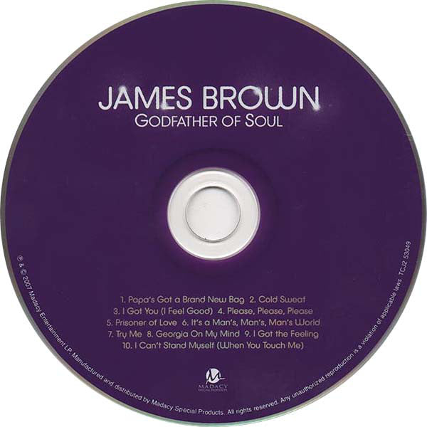 James Brown : Godfather Of Soul (3xCD, Comp, RM + Box, Col)