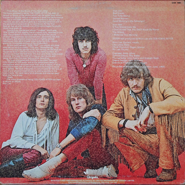 Ten Years After : Ssssh. (LP, Album, RE)