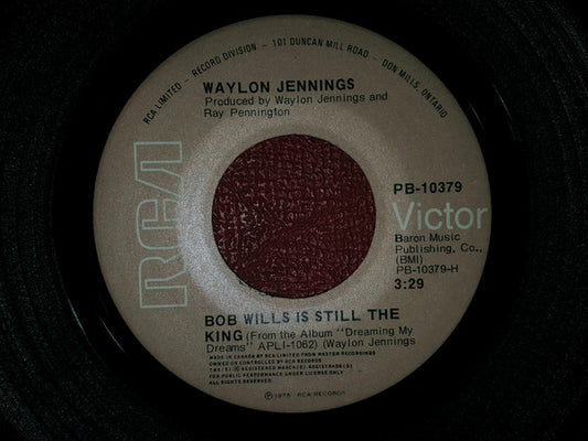 Waylon Jennings : Bob Wills Is Still The King (7")