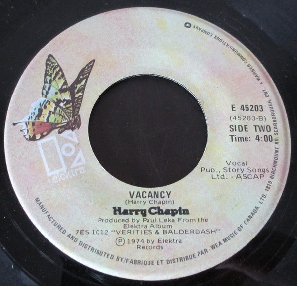 Harry Chapin : Cat's In The Cradle (7", Single)
