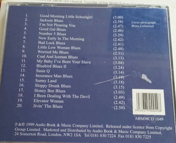 Sonny Boy Williamson : Sloppy Drunk Blues (CD, Comp)