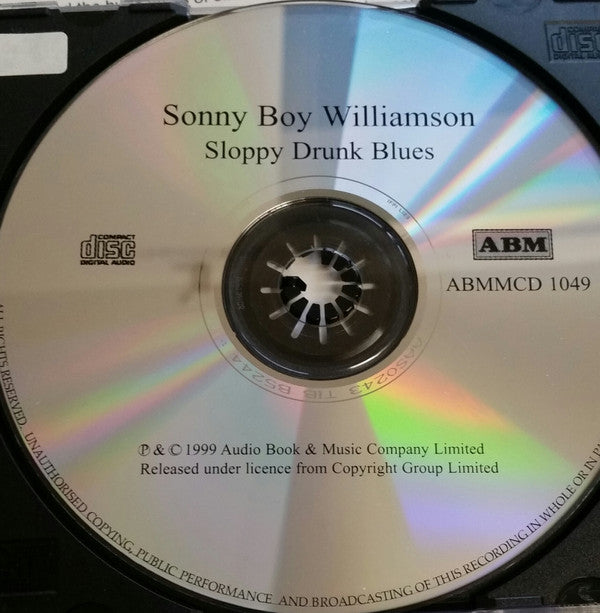Sonny Boy Williamson : Sloppy Drunk Blues (CD, Comp)