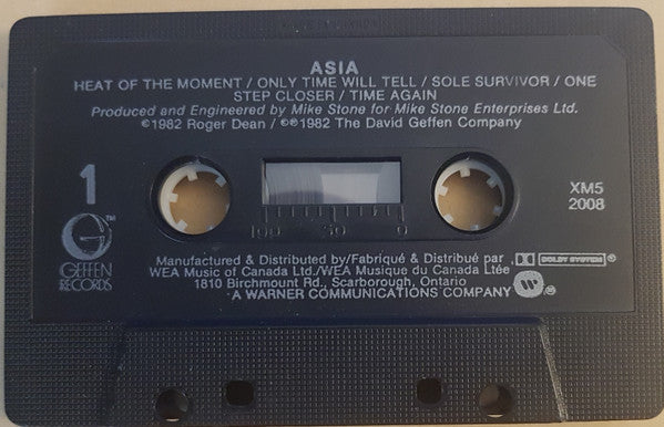 Asia (2) : Asia (Cass, Album, Dol)