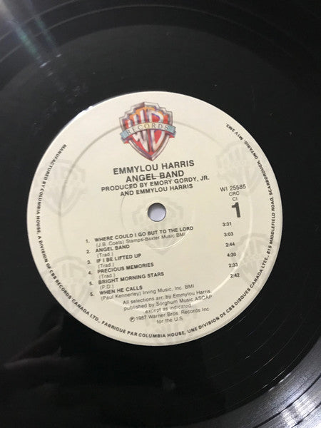 Emmylou Harris : Angel Band (LP, Album, Club)