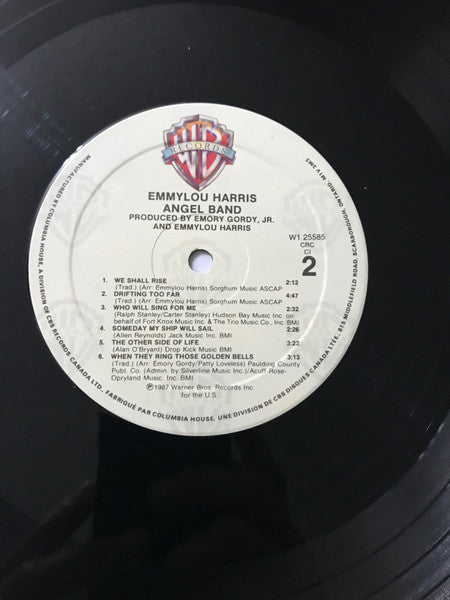 Emmylou Harris : Angel Band (LP, Album, Club)