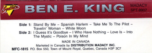 Ben E. King : Ben E. King (Cass, Comp, Dol)