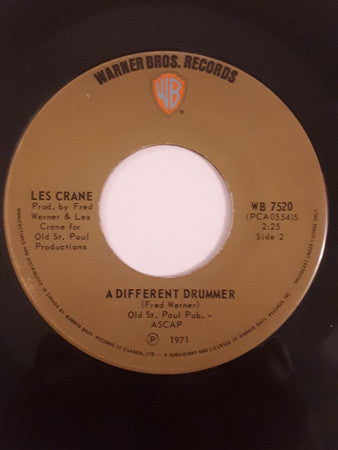 Les Crane : The Desiderata / A Different Drummer (7", Single)
