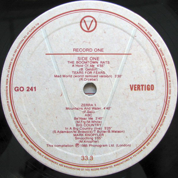 Various : Vertigo-Sampler (2xLP, Comp, Smplr)