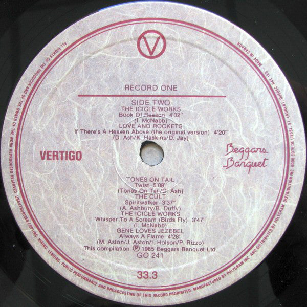 Various : Vertigo-Sampler (2xLP, Comp, Smplr)