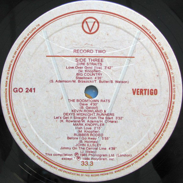 Various : Vertigo-Sampler (2xLP, Comp, Smplr)
