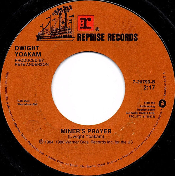 Dwight Yoakam : Honky Tonk Man (7", Single, Styrene, All)