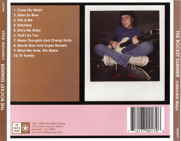 The Rocket Summer : Calendar Days (CD, Album + DVD-V)
