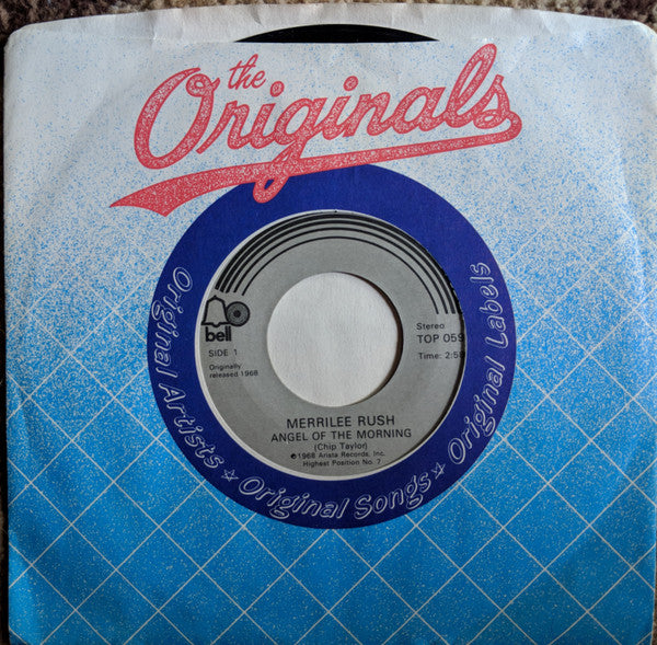 Merrilee Rush : Angel Of The Morning (7")