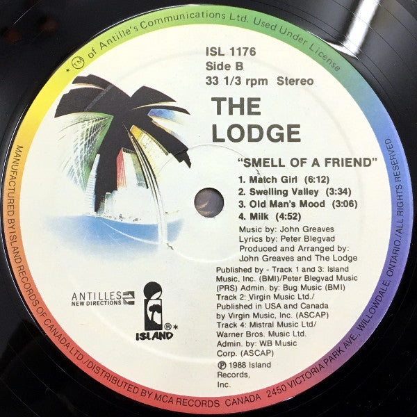 The Lodge (2) : Smell Of A Friend (LP, Album)