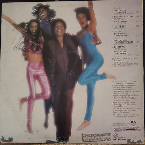 Bobby Bland : I Feel Good, I Feel Fine (LP, Album)