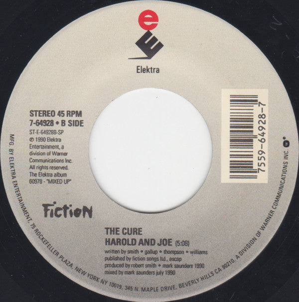 The Cure : Never Enough (7", Single)