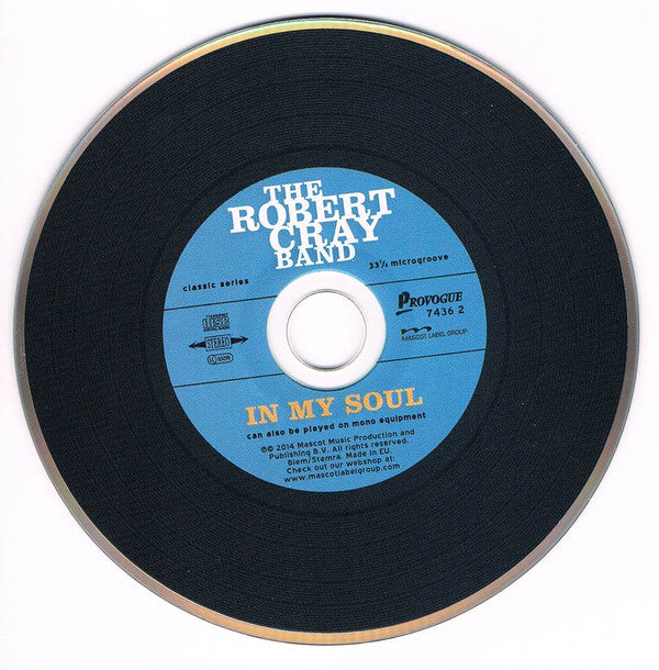 The Robert Cray Band : In My Soul (CD, Album, Ltd)