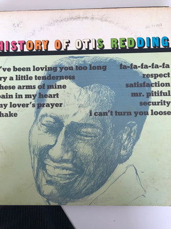 Otis Redding : History Of Otis Redding (LP, Comp, RE, Mon)