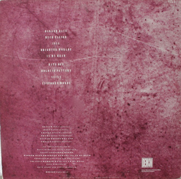 The Connells : Darker Days (LP, Album)