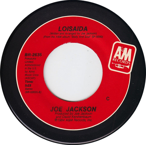Joe Jackson : Happy Ending (7", Single, Mon)