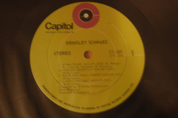 Brinsley Schwarz : Brinsley Schwarz (LP, Album)