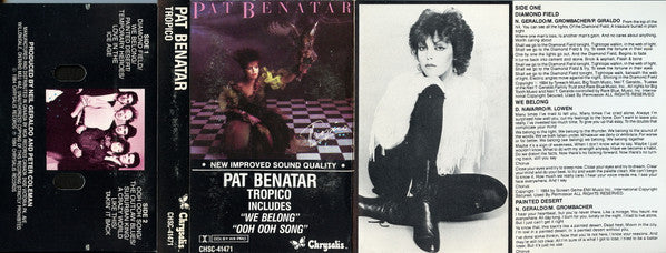 Pat Benatar : Tropico (Cass, Album, Dol)