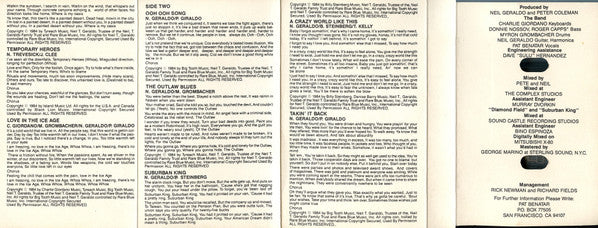 Pat Benatar : Tropico (Cass, Album, Dol)