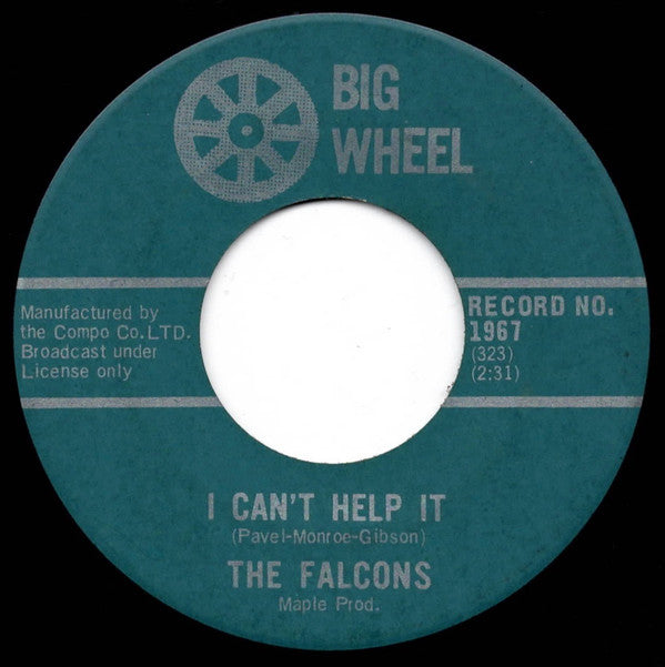 The Falcons : Standing On Guard / I Can't Help It (7", Single)