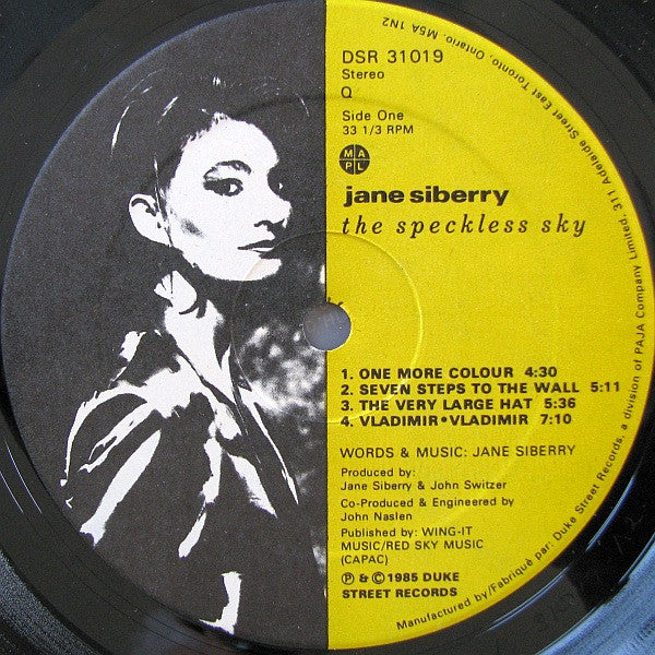Jane Siberry : The Speckless Sky (LP, Album)
