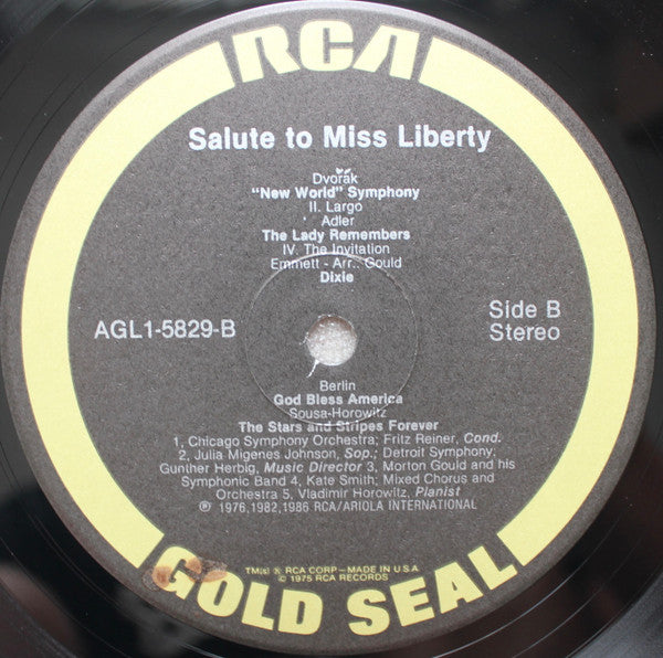Various : Salute To Miss Liberty (LP, Comp)