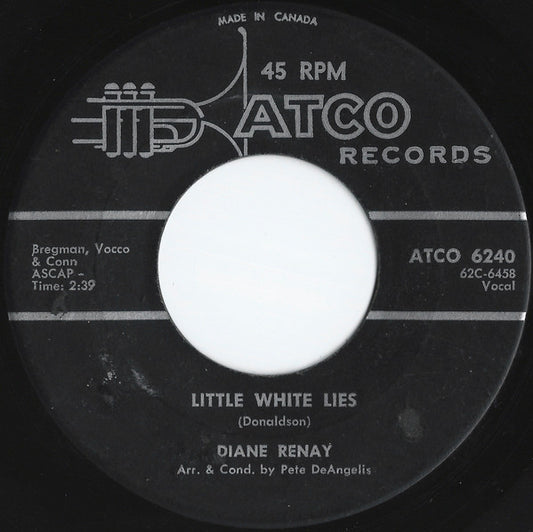 Diane Renay : Little White Lies / Falling Star (7", Single)