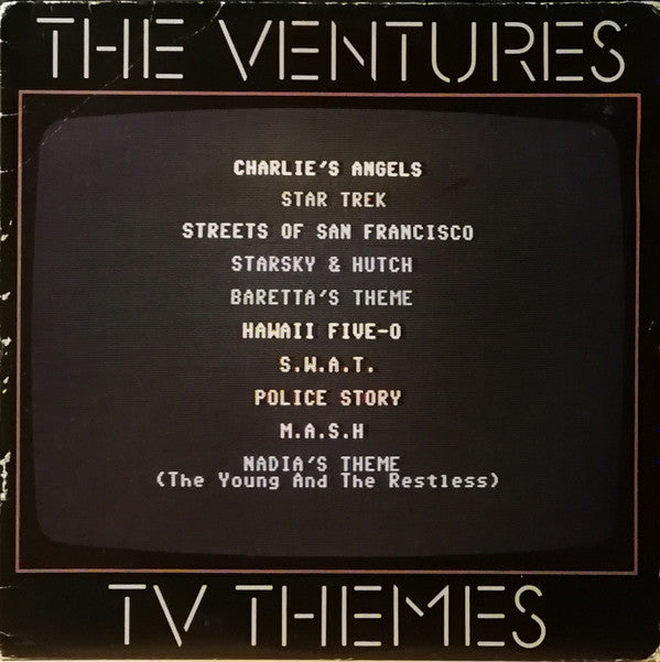 The Ventures : T.V. Themes (LP, Album, RE)