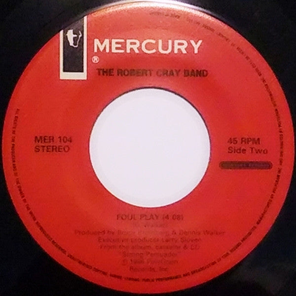 The Robert Cray Band : Smoking Gun (7", Red)