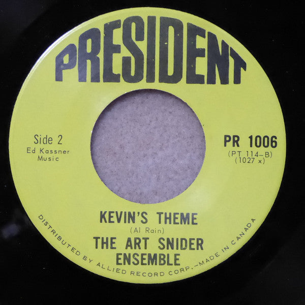 The Art Snider Ensemble : Silly Jilly (7", Single)