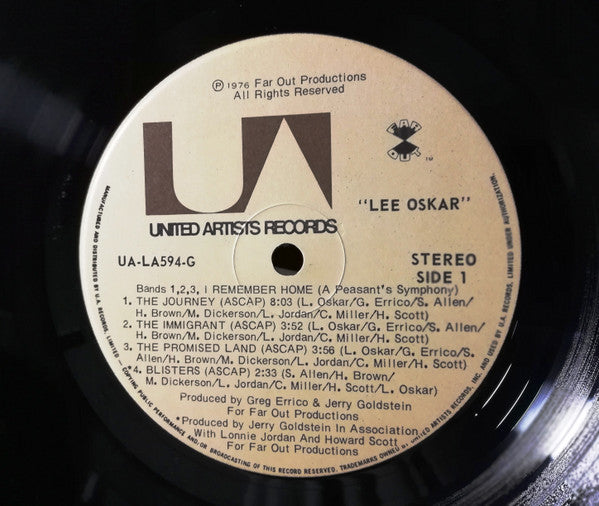 Lee Oskar : Lee Oskar (LP, Album)