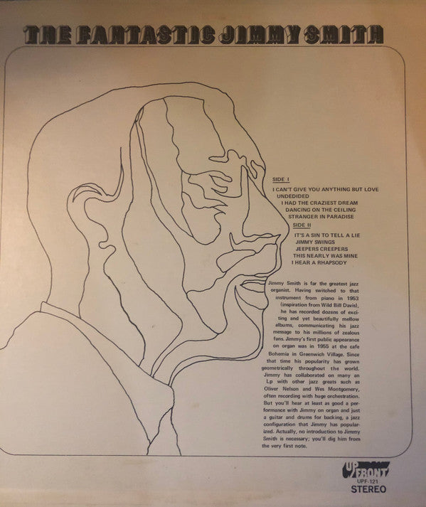 Jimmy Smith : The Fantastic Jimmy Smith (LP)