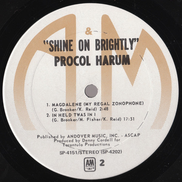 Procol Harum : Shine On Brightly (LP, Album, RE, Ter)